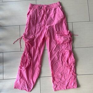 Zara Pink Cargo Pants